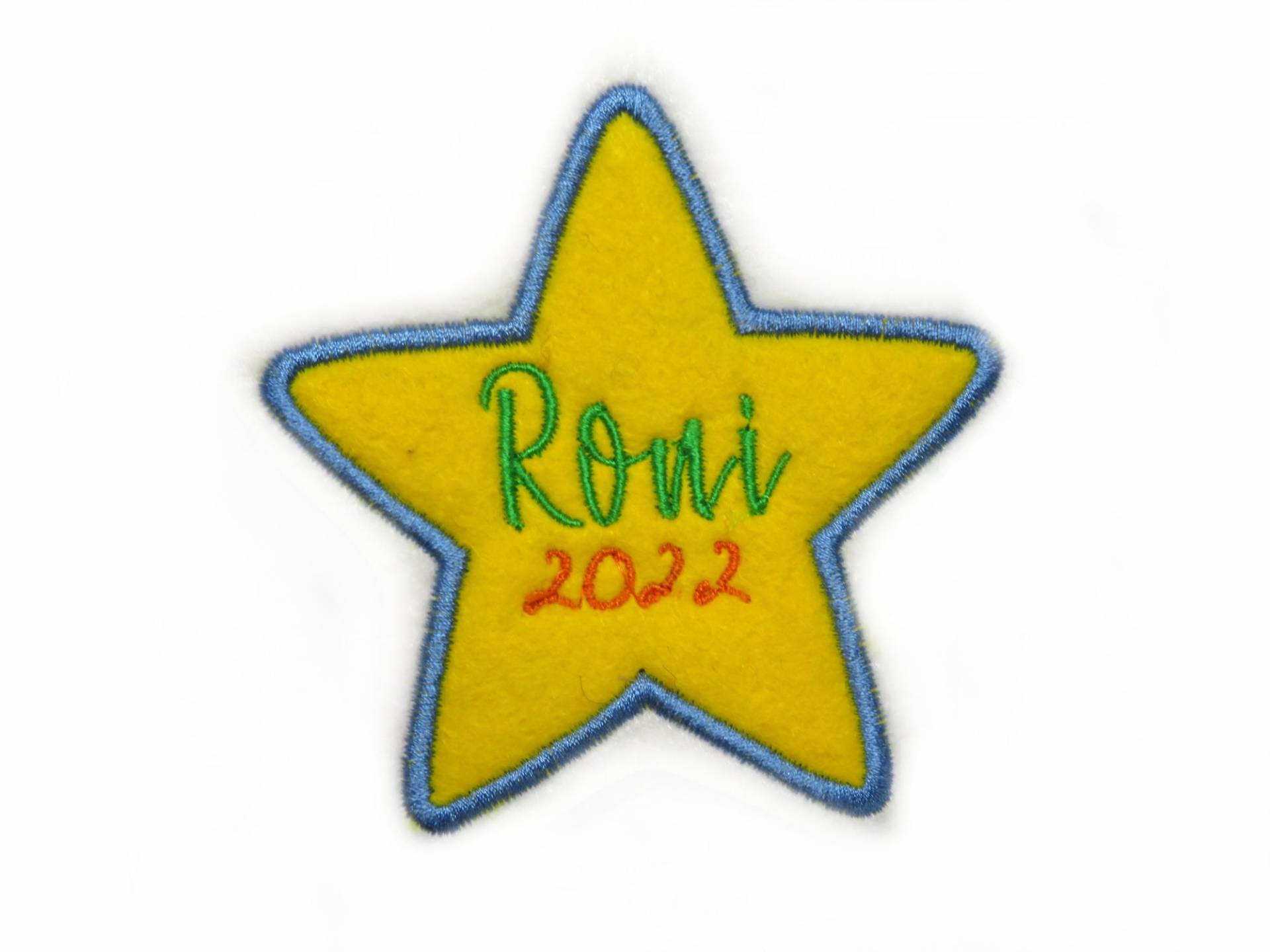 Name Tag Patch Application Iron-On For Children Name Desired Color Choice Monogram von HomeArtist