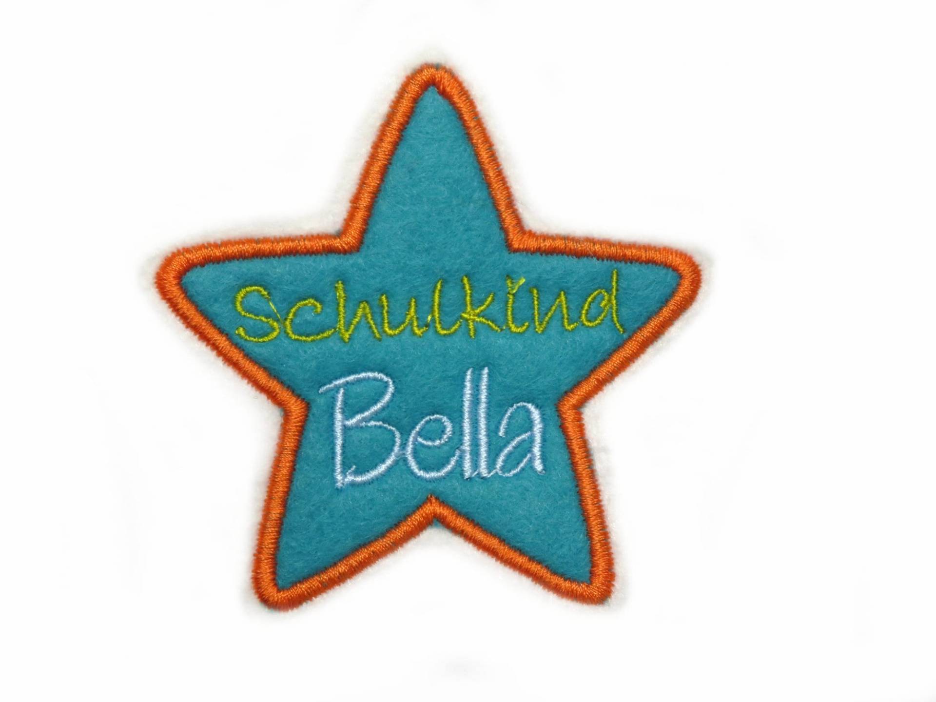 Name Tag Patch Application Iron-On For Children Name Desired Color Choice Monogram von HomeArtist