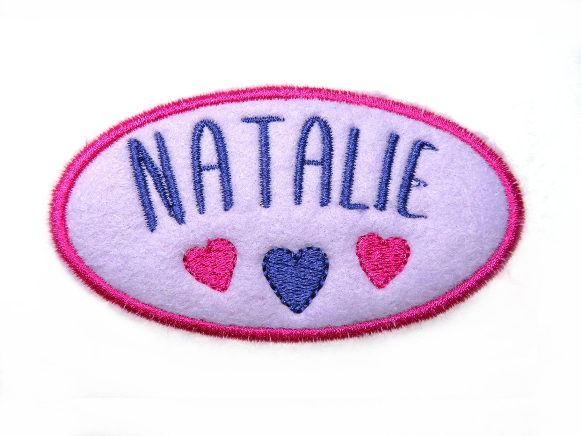 Name Tag Patch Application Iron-On For Children Name Desired Color Choice Monogram von HomeArtist