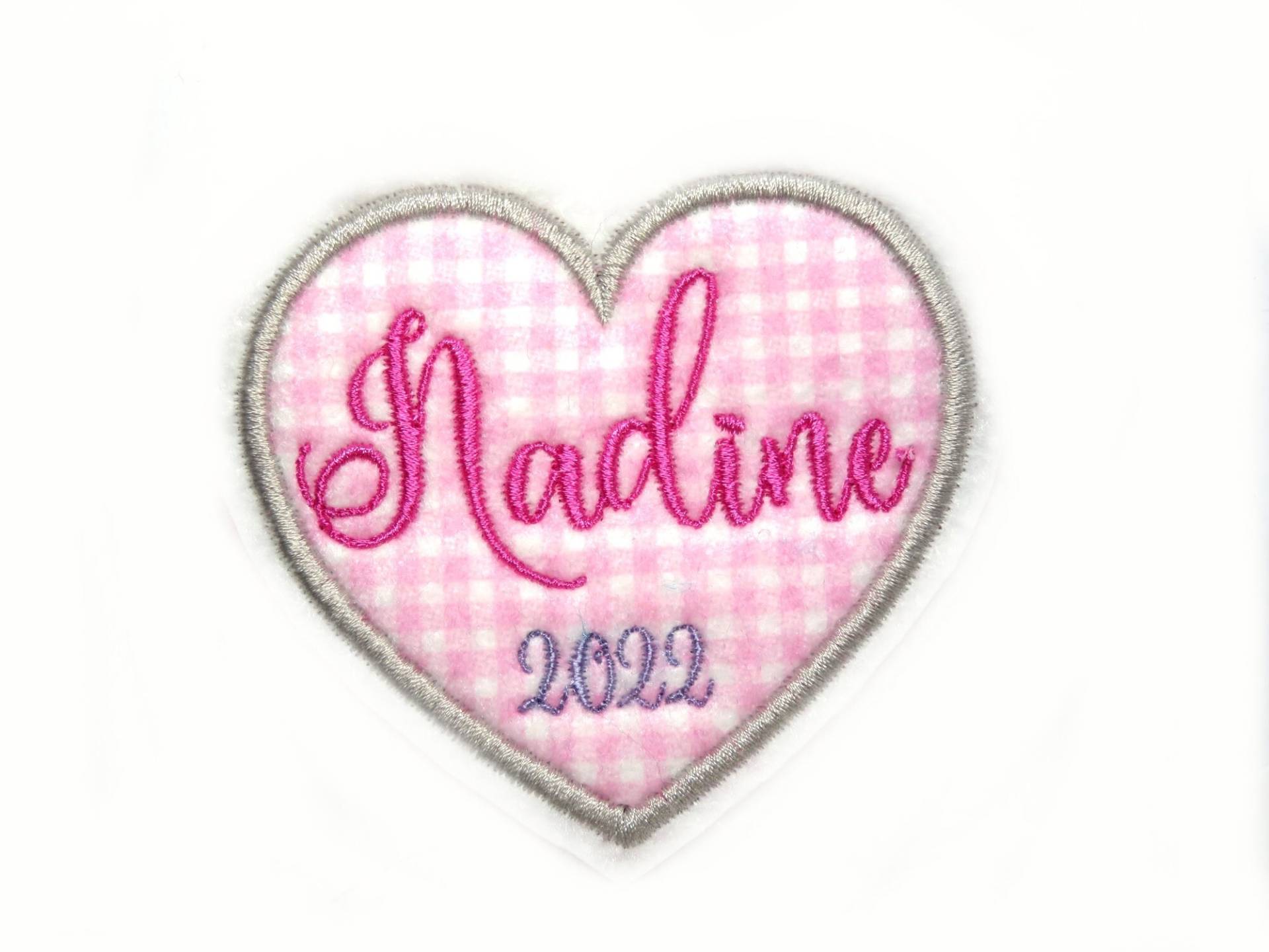 Name Tag Patch Application Iron-On For Children Name Desired Color Choice Monogram von HomeArtist