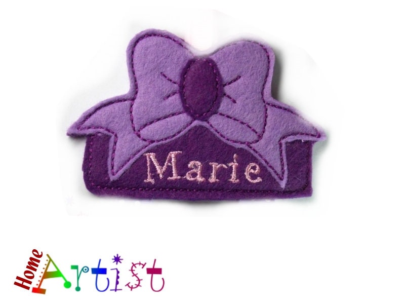 Namensschild Patch Applikation Aufnäher Bügelbild Für Kinder Name Wunschname Farbwahl Aufbügler Monogramm Applique Felt Parche von HomeArtist