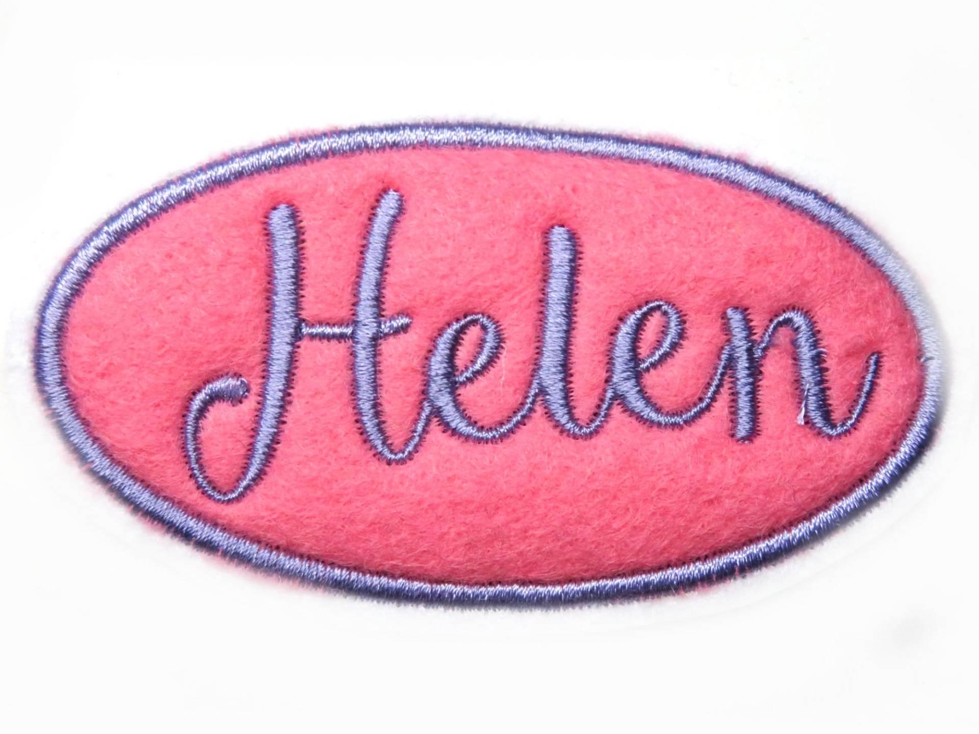 Namensschild Patch Applikation Aufnäher Bügelbild Für Kinder Name Wunschname Farbwahl Aufbügler Monogramm Applique Felt Parche von HomeArtist