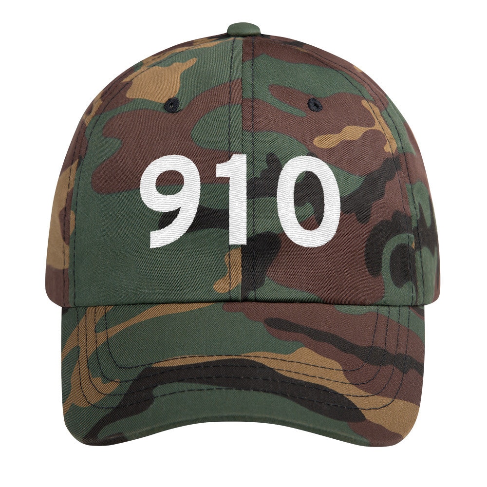 910 Area Code Dad Hat - Wilmington, Fayetteville, Pinehurst 910 Area Code Dad Hat - Wilmington, Fayetteville, Pinehurst von HomeCityMerch