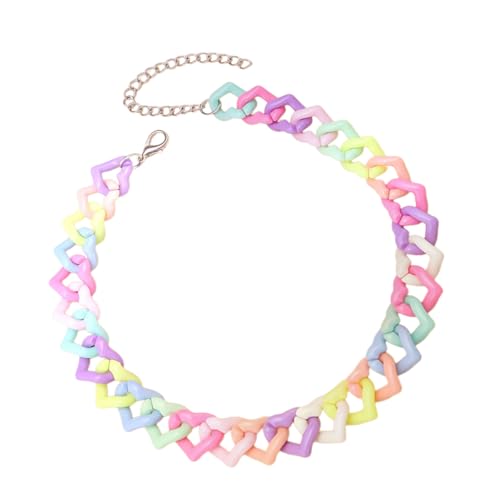 HomeJoySet Trendige Dopamin-Halskette Und -Armband for Damen, Einzigartiges Design, Elegante Farben, for Partys Und Den Alltag(Necklace) von HomeJoySet