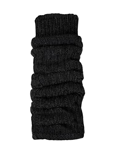 Alpaka Stulpen Damen - Leg Warmers Mit 50% Wollanteil Und 10% Alpaka Wolle - Wollstulpen Flauschig Weich Mit Schönem Grobstrick-muster - One Size, Geeignet Für Damen Und Teenager Stulpensocken von HomeOfSocks