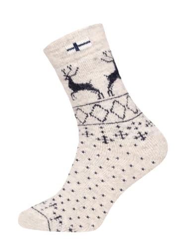 Ein Paar Norweger Socken Damen Und Herren Skandinavisches Design Skandinavische Socken Kuschelsocken 80% Wolle Dicke Socken Hyggelig Warm | Navy Gr. 47-50 von HomeOfSocks