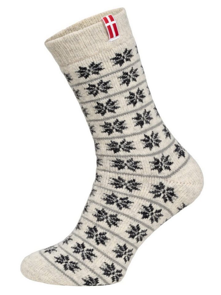 HomeOfSocks Norwegersocken Skandinavische Wollsocke Dänemark" Nordic Kuschelsocken Aus 80% Wolle dicke strapazierfähige Socken mit hohem Wollanteil und Dänemark Design" von HomeOfSocks