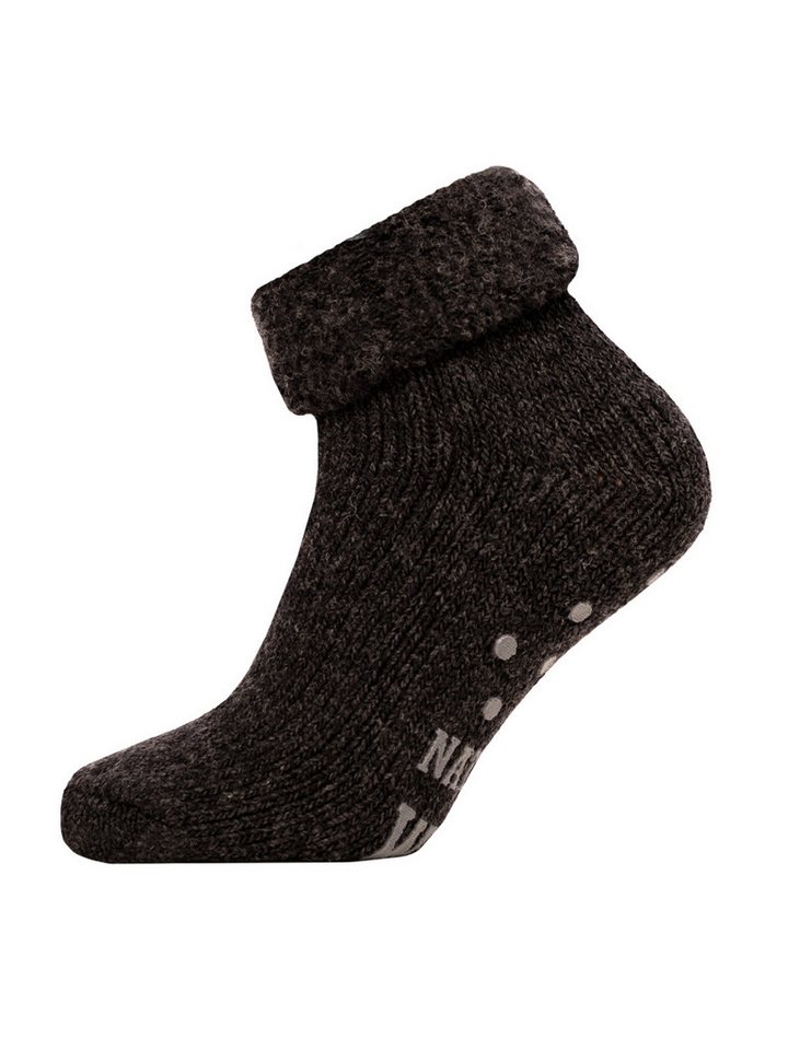 HomeOfSocks Socken 80% ABS Wollsocken Inu Extra Warm Mit Frottee Winter Extra Dicke Socken Warm 80% Wolle ABS von HomeOfSocks