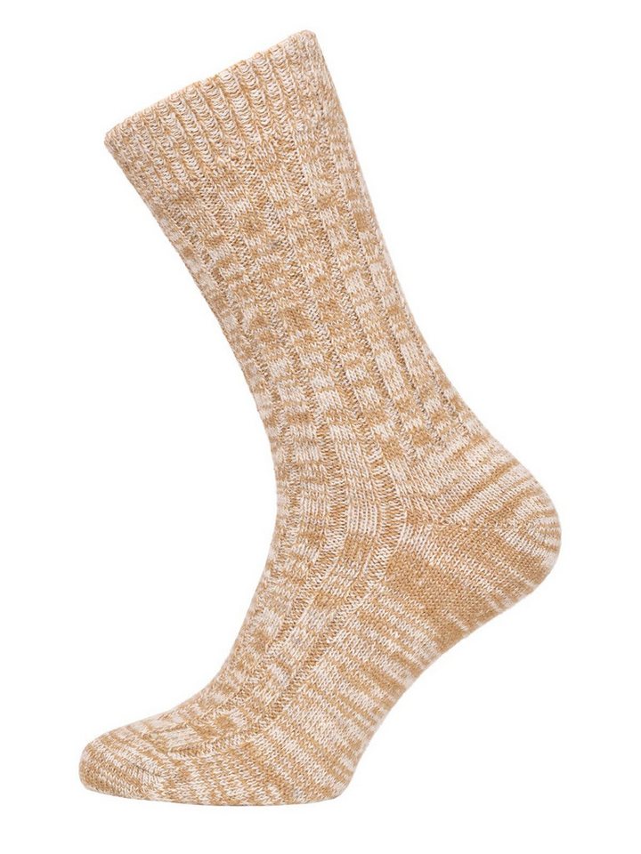HomeOfSocks Socken 75% Schurwolle Meliertes Garn Hyggelig Warm Dünne und warme Wollsocken mit 75% Wollanteil von HomeOfSocks