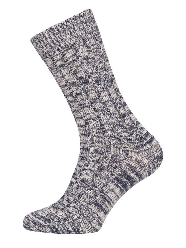 HomeOfSocks Socken 75% Schurwolle Meliertes Garn Hyggelig Warm Dünne und warme Wollsocken mit 75% Wollanteil von HomeOfSocks