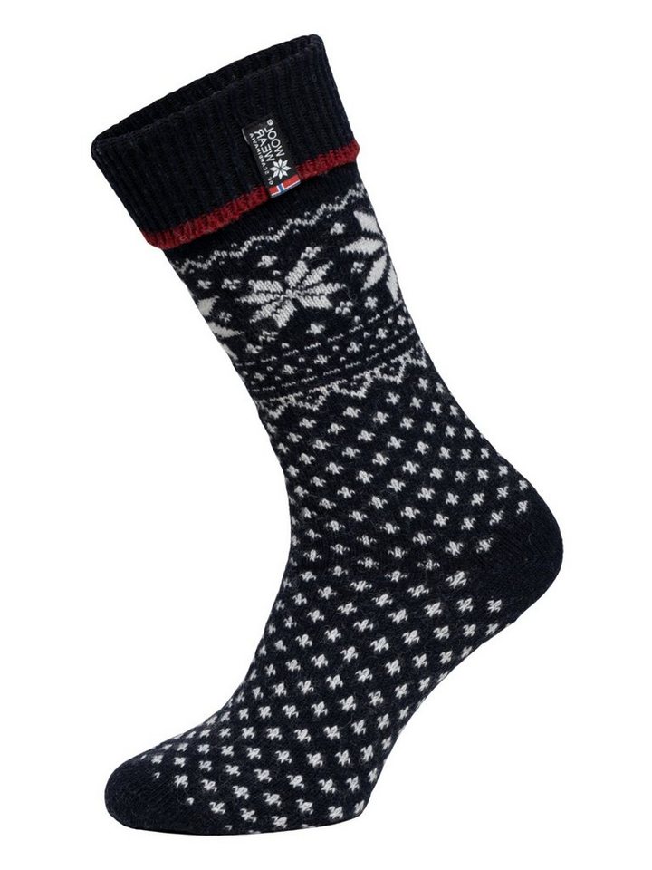 HomeOfSocks Socken Skandinavische Wollsocke Norwegen-Lammwolle" Nordic Kuschelsocken Aus Wolle Dicke Socken Hyggelig Warm Mit Hohem 70% Lamm Wollanteil In Norwegischem Design" von HomeOfSocks