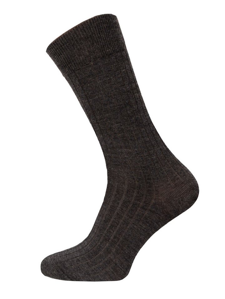 HomeOfSocks Socken Warme Merino Business Socken in Basic Farben Business Casual Socken mit Merino Wolle von HomeOfSocks