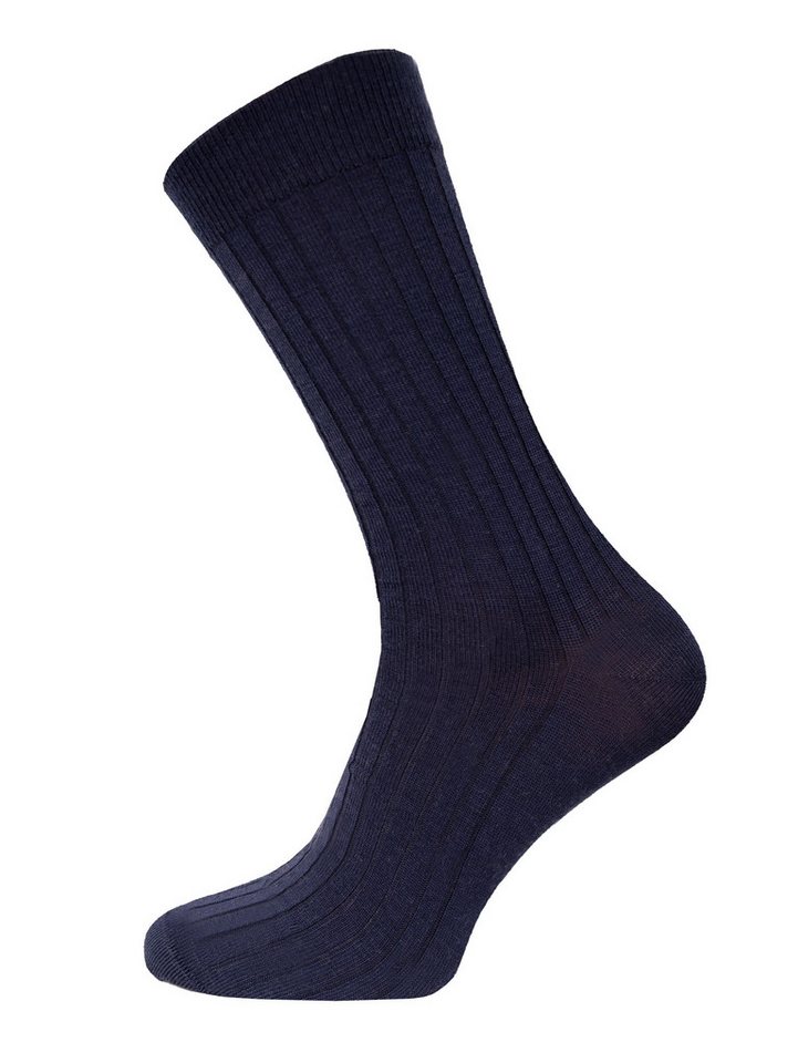 HomeOfSocks Socken Warme Merino Business Socken in Basic Farben Business Casual Socken mit Merino Wolle von HomeOfSocks