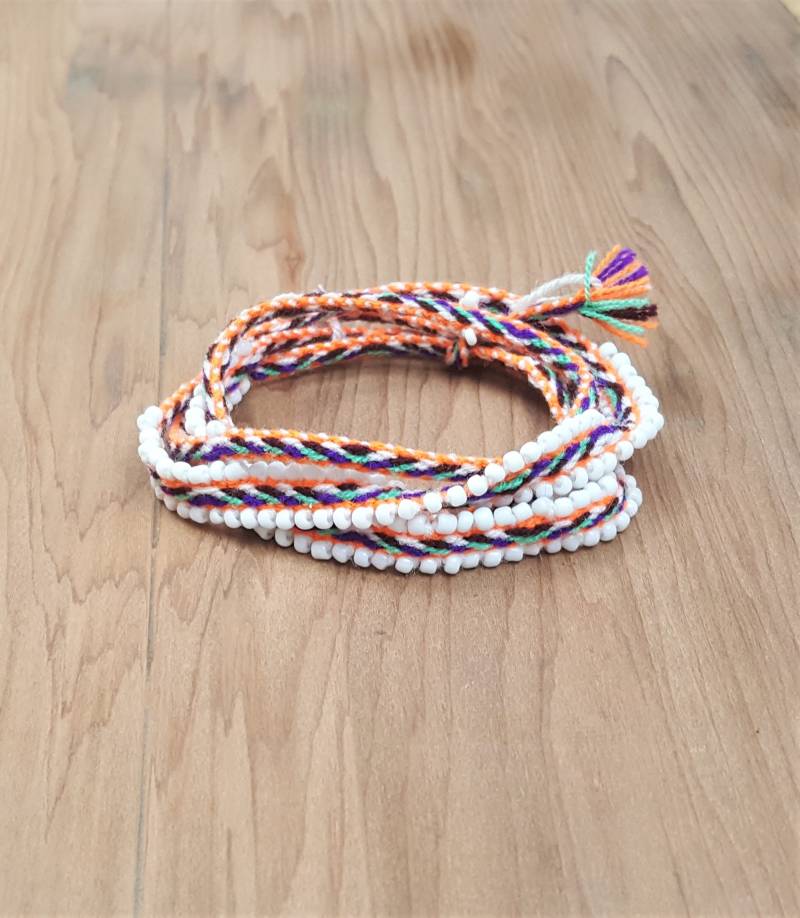 Boho Perlen Wickeln Armband Frauen, Männer, Teenager von HomePortStudio
