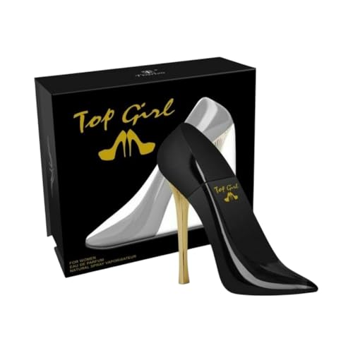 Damen Parfum » Schwarzer Stiletto » 100 ml blumiges Parfüm für Frauen » Tiverton Top Girl » Flakon als Absatzschuh von HomeRelax&Style