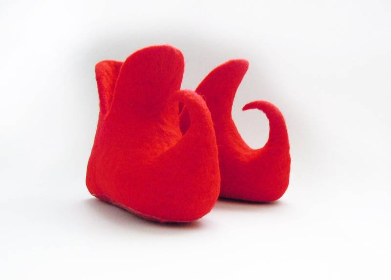 Gefilzte Erwachsenengröße Hausschuhe Elf Shoes von HomeSoulShop