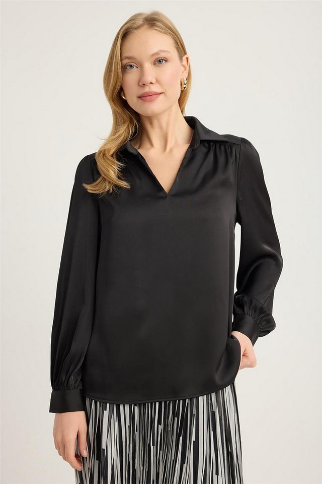 HomeStore Blusentop Bluse mit Kragen von HomeStore