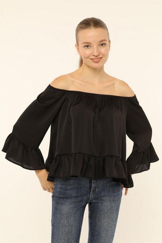HomeStore Blusentop Elastische Halsbluse HomeStore Blusentop Elastische Halsbluse von HomeStore