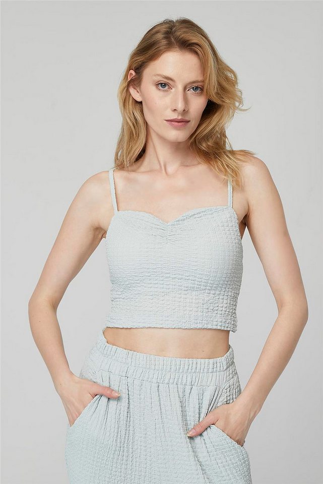 HomeStore Blusentop Top Ayar Askılı Crop TopOberteil Ayar Crop Top von HomeStore