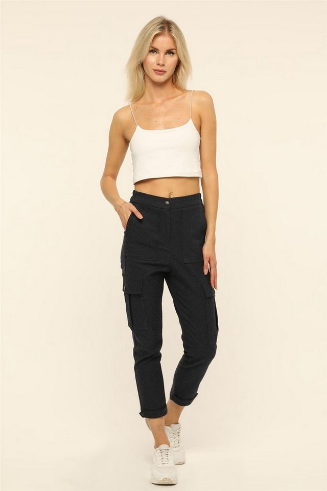 HomeStore Bequeme Jeans Fracht Taschen Hose von HomeStore