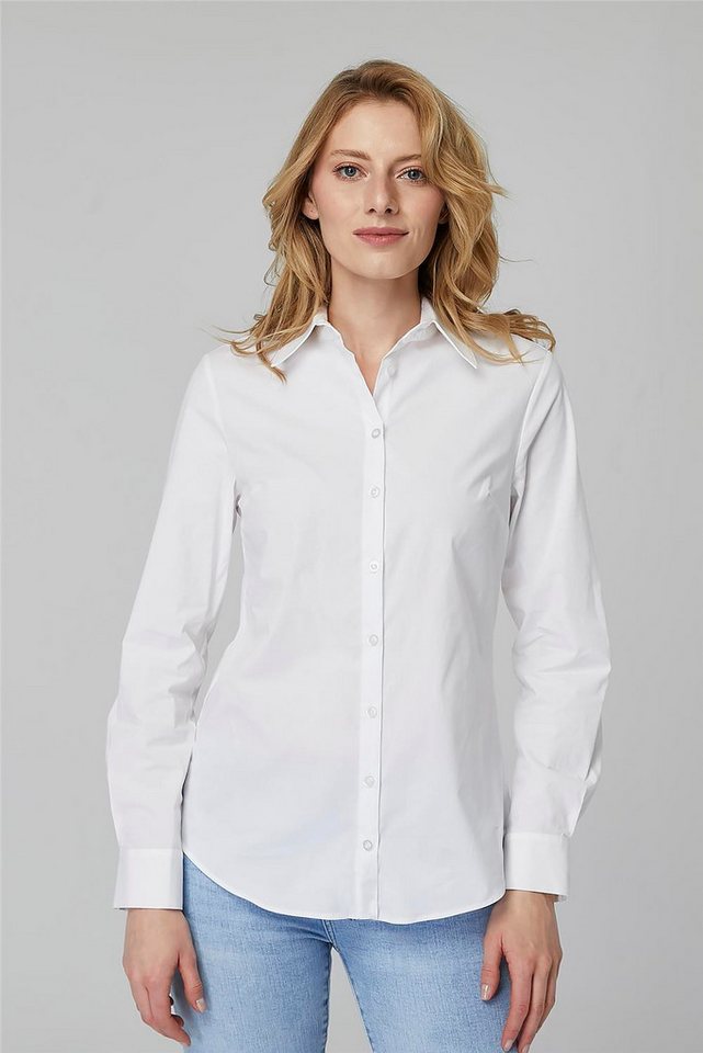 HomeStore Businesshemd Geknöpftes Manschettenhemd von HomeStore