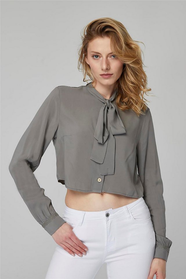 HomeStore Businesshemd Kurzschal-Gebundenes Hemd von HomeStore