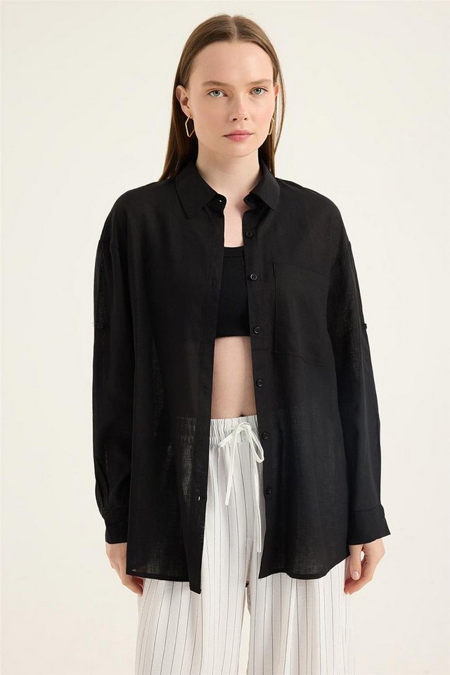 HomeStore Hemdbluse Langarmshirt von HomeStore