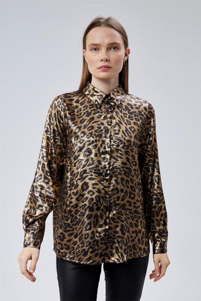 HomeStore Hemdbluse Leopardenshirt von HomeStore