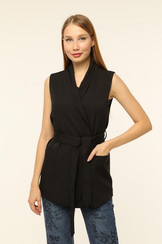 HomeStore Jeansjacke Lange Weste von HomeStore