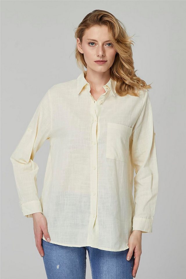 HomeStore Businesshemd Langarm-Taschenhemd von HomeStore