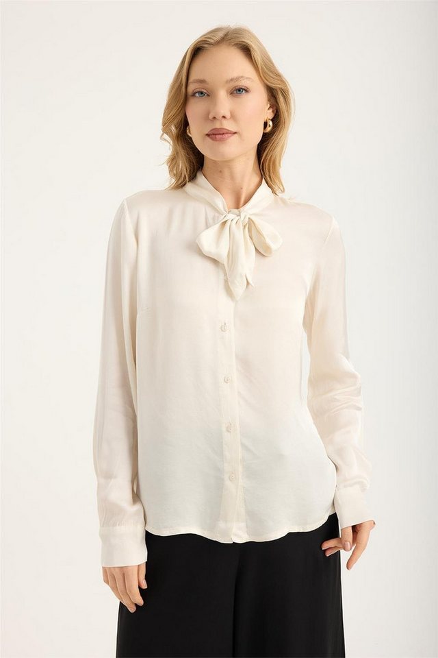 HomeStore Businesshemd Schnürkragenhemd von HomeStore