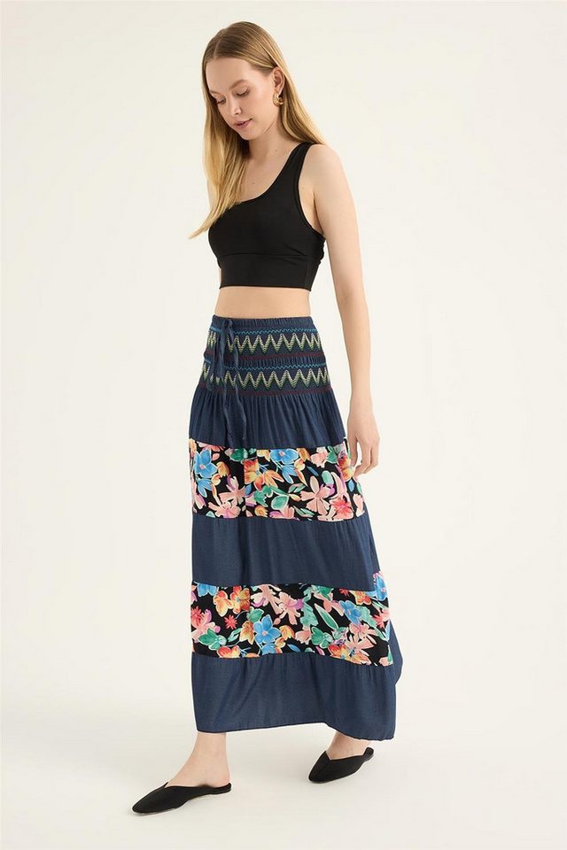 HomeStore Midirock Blumenmuster Rock von HomeStore