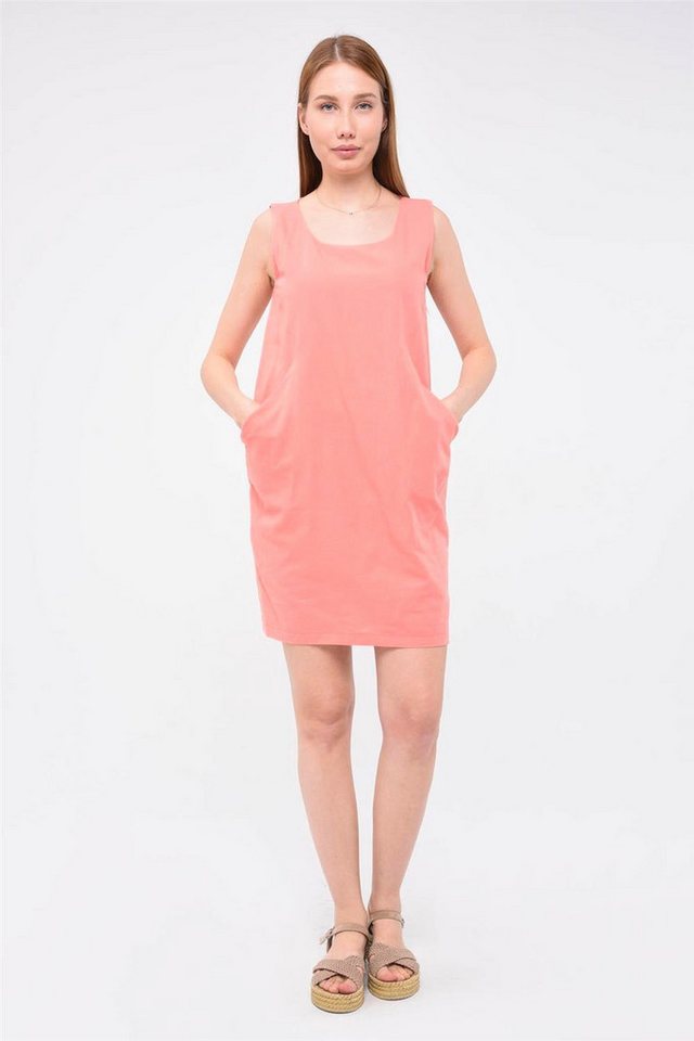 HomeStore Minikleid Dicke Träger Gerades Zebra-Kleid von HomeStore