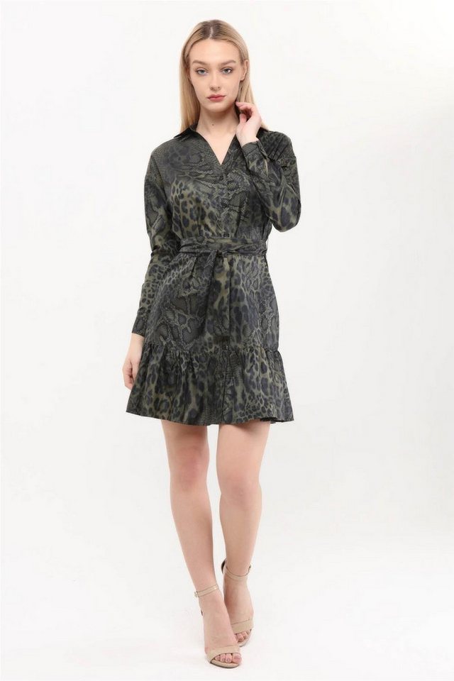 HomeStore Minikleid Leo-Print-Kleid HomeStore Minikleid Leo-Print-Kleid von HomeStore