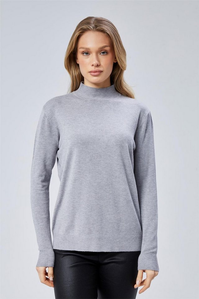 HomeStore Strickpullover Kasachischer Großer V-Ausschnitt Strickpullover von HomeStore