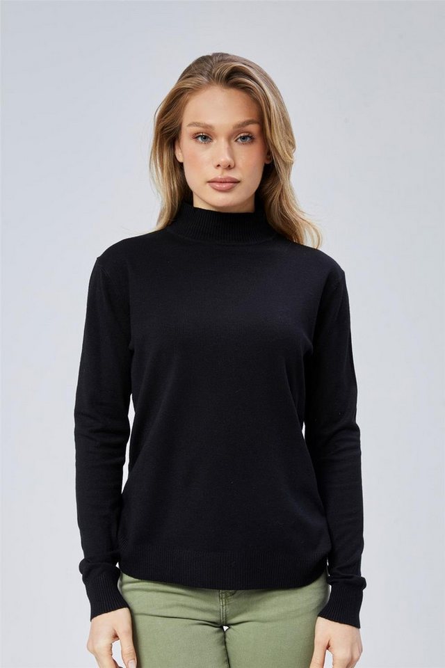 HomeStore Strickpullover Kasachischer Großer V-Ausschnitt Strickpullover von HomeStore