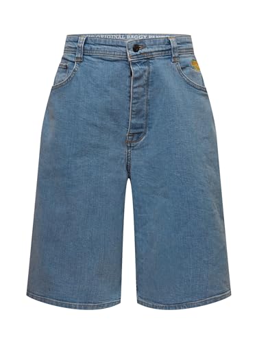 HOMEBOY Herren Jeans x-tra Monster Denim Shorts Blue Denim 34 von Homeboy