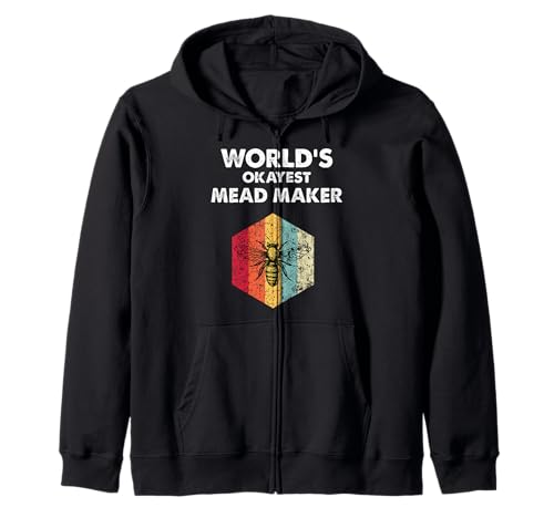 Okayest Mead Maker Meadmaking Mead Homebrew Brewer Herren Kapuzenjacke Okayest Mead Maker Meadmaking Mead Homebrew Brewer Herren Kapuzenjacke von Homebrew Brewer Brewing Mead Making Apparel Co.
