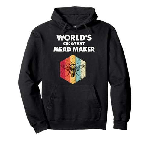 Okayest Mead Maker Meadmaking Mead Homebrew Brewer Herren Pullover Hoodie Okayest Mead Maker Meadmaking Mead Homebrew Brewer Herren Pullover Hoodie von Homebrew Brewer Brewing Mead Making Apparel Co.