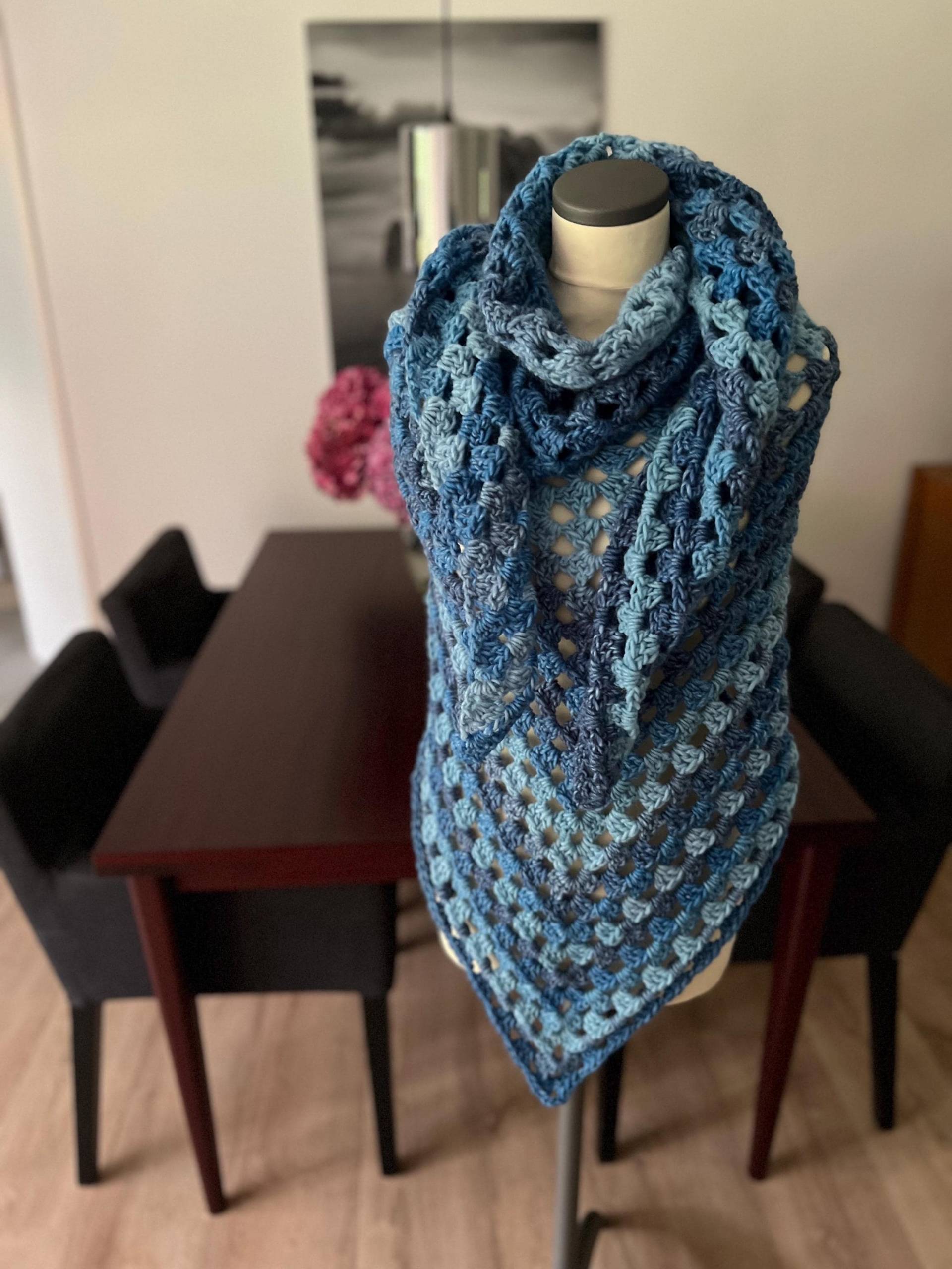 xxxl Dreieckstuch | Einzelstück xxxl Dreieckstuch | Einzelstück von HomemadeCreationLutz