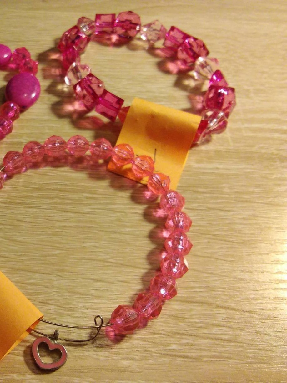 Farbe Mir Rosa Armbänder Farbe Mir Rosa Armbänder von HomemadeStuffnCrafts