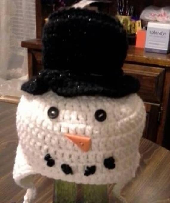 Schneemann Hut, Windel Abdeckung Und Bootie-Set von HomemadebyMa
