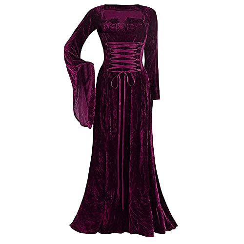 Homemarke Frauen Vintage Mittelalter Kleid Cosplay Kostüm Langarm Kleid Prinzessin Gothic Kleid Damen Übergröße Prinzessin Kleid Renaissance Bodenlanges Kleid Lang Maxi Kleid Mittelalter Kleidung Homemarke Frauen Vintage Mittelalter Kleid Cosplay Kostüm Langarm Kleid Prinzessin Gothic Kleid Damen Übergröße Prinzessin Kleid Renaissance Bodenlanges Kleid Lang Maxi Kleid Mittelalter Kleidung von Homemarke