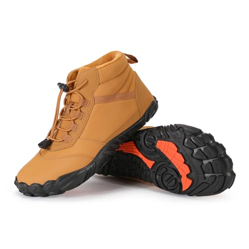 Wasserfeste Barfußschuhe Winter Pro 2.0 Herren Damen Unisex Minimalistische Traillaufschuhe Outdoor Barfussschuhe Barefoot Shoe,Gelb,37 Wasserfeste Barfußschuhe Winter Pro 2.0 Herren Damen Unisex Minimalistische Traillaufschuhe Outdoor Barfussschuhe Barefoot Shoe,Gelb,37 von Homesally