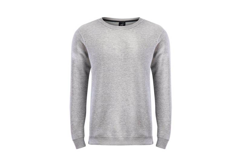 Hometex Premium Textiles Sweatshirt Rundhals Sweatshirt, Basic Pullover aus Baumwolle & Polyester, Ideal für Arbeit, Freizeit, Schule oder als Trainingskleidung von Hometex Premium Textiles