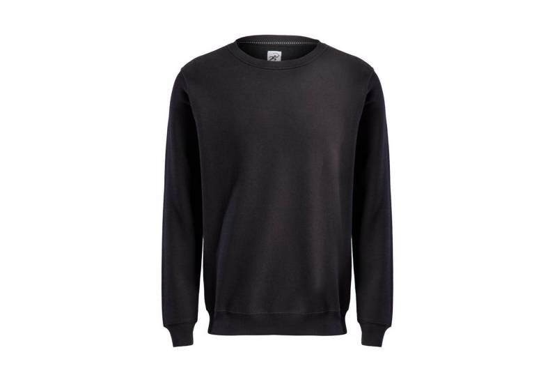 Hometex Premium Textiles Sweatshirt Rundhals Sweatshirt, Basic Pullover aus Baumwolle & Polyester, Ideal für Arbeit, Freizeit, Schule oder als Trainingskleidung von Hometex Premium Textiles