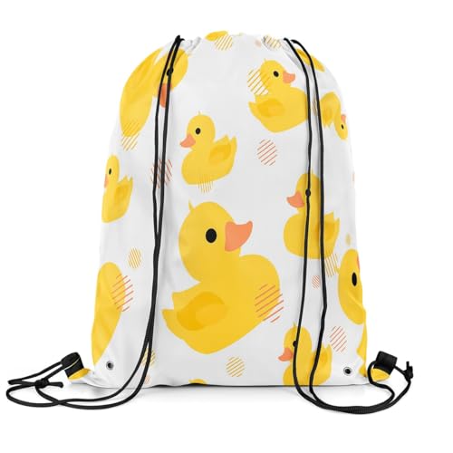 Homewish Cartoon Ente Kordelzug Rucksack,Schöne Gelbe Ente Kordelzug Tasche,Nette Hand Gezeichnete Ente Draw String Tasche 33x40 cm,Schöne Bauernhaus Tier String Rucksack Homewish Cartoon Ente Kordelzug Rucksack,Schöne Gelbe Ente Kordelzug Tasche,Nette Hand Gezeichnete Ente Draw String Tasche 33x40 cm,Schöne Bauernhaus Tier String Rucksack von Homewish