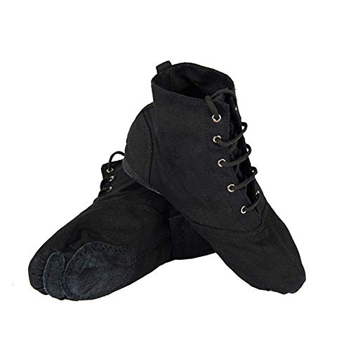 Unisex Reine weiche Canvas Toe Ballet Tanzschuhe Schnürschuhe Jazzschuh von Homieco