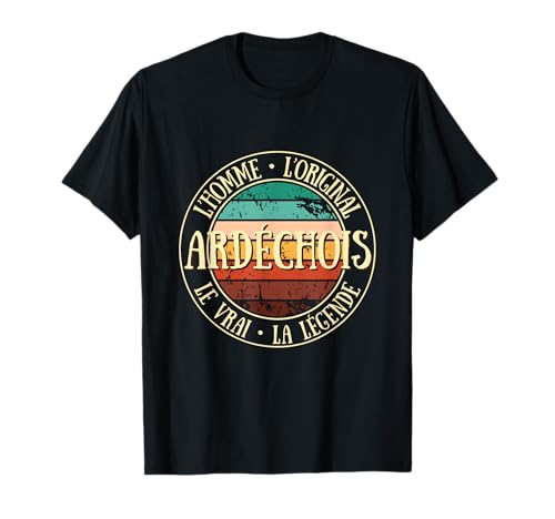 Ardéois Herren Original Legende Humor Ardèche Geschenkidee T-Shirt von Homme Humour Ardeche Rigolo Humoristique