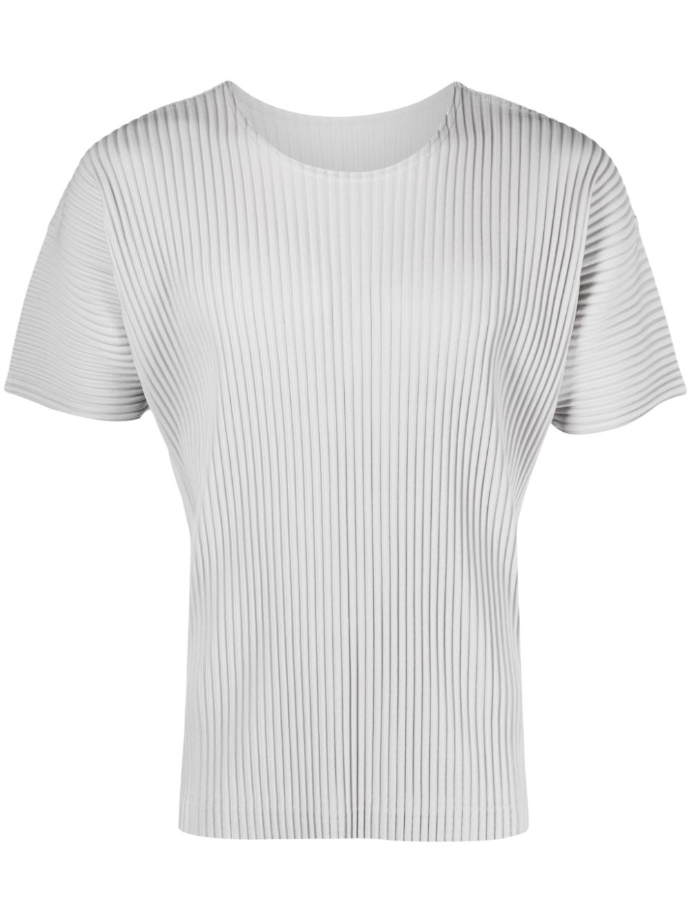 Homme Plissé Issey Miyake Plissiertes Color Pleats T-Shirt - Grau von Homme Plissé Issey Miyake